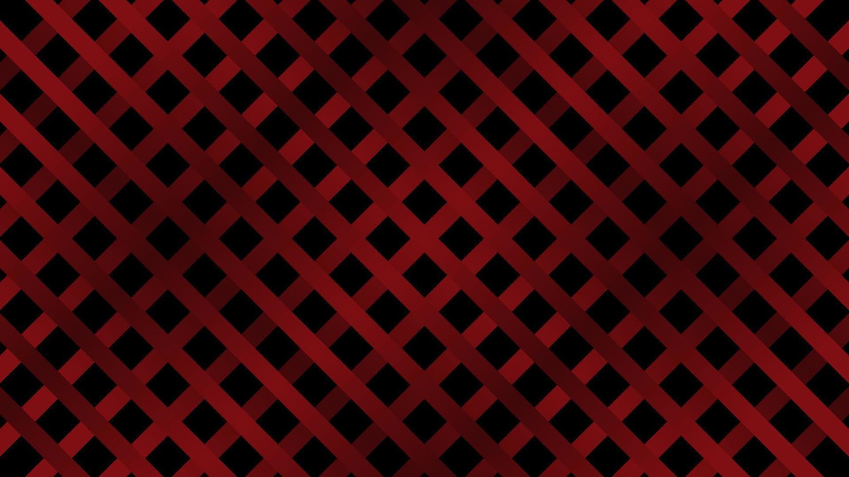 illustration de filet rouge futuriste moderne sur fond noir. illustration de filet rouge futuriste moderne sur fond noir. vecteur