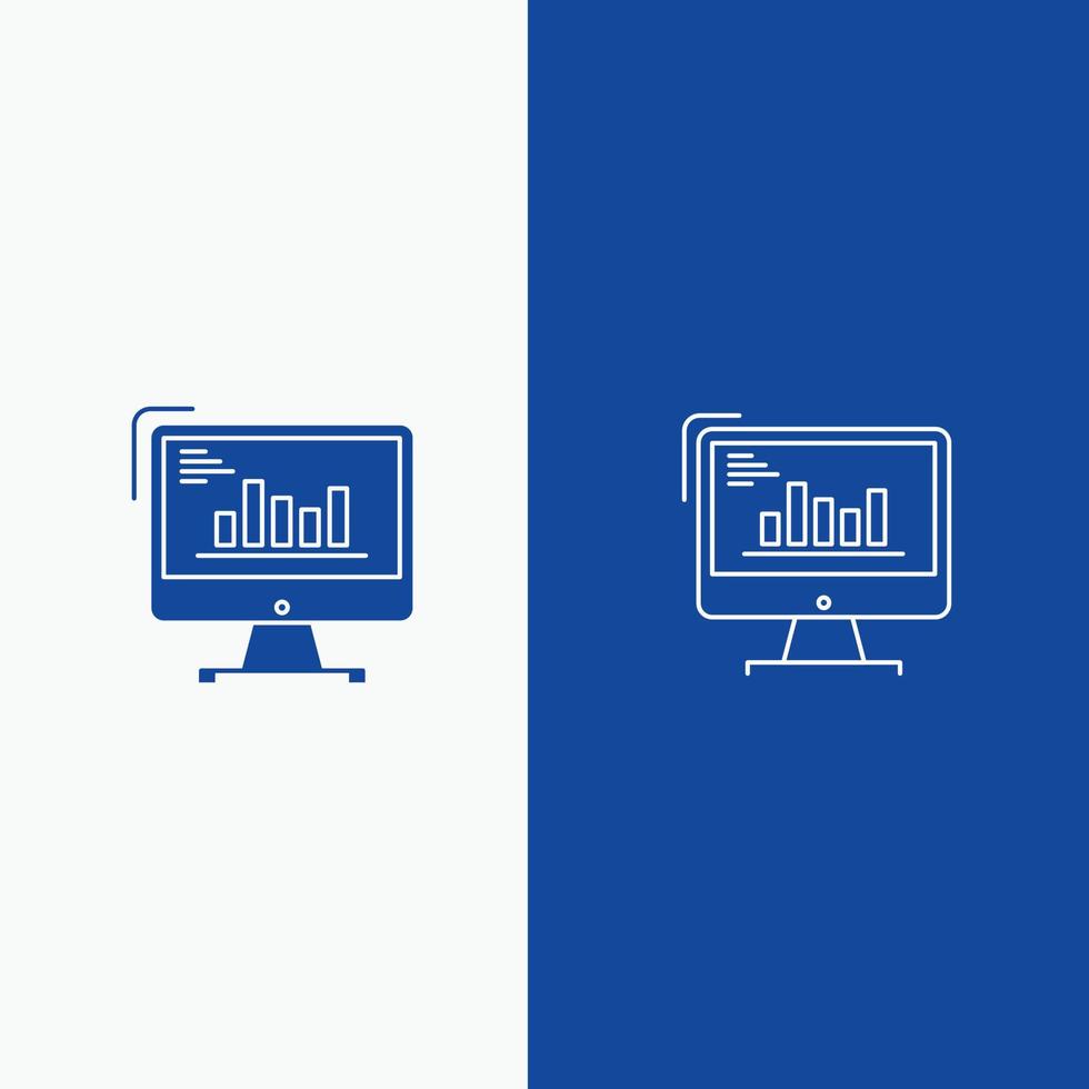 bouteille de parfum vaporisateur de toilette modèle d'infographie bleu modèle d'icône de ligne vectorielle en 5 étapes vecteur