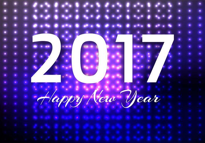 Vector Free New Year 2017 Background