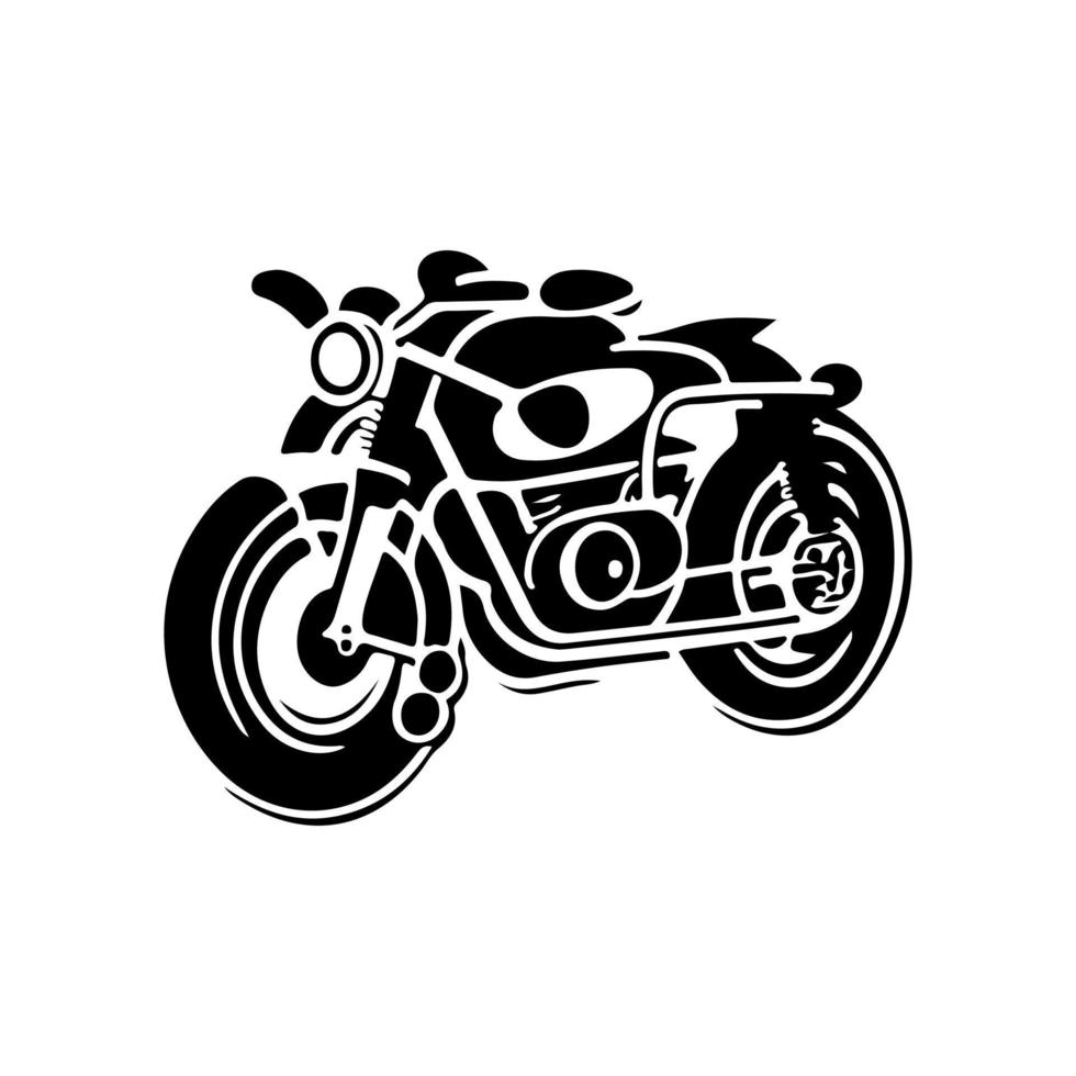 vecteur de logo de moto.