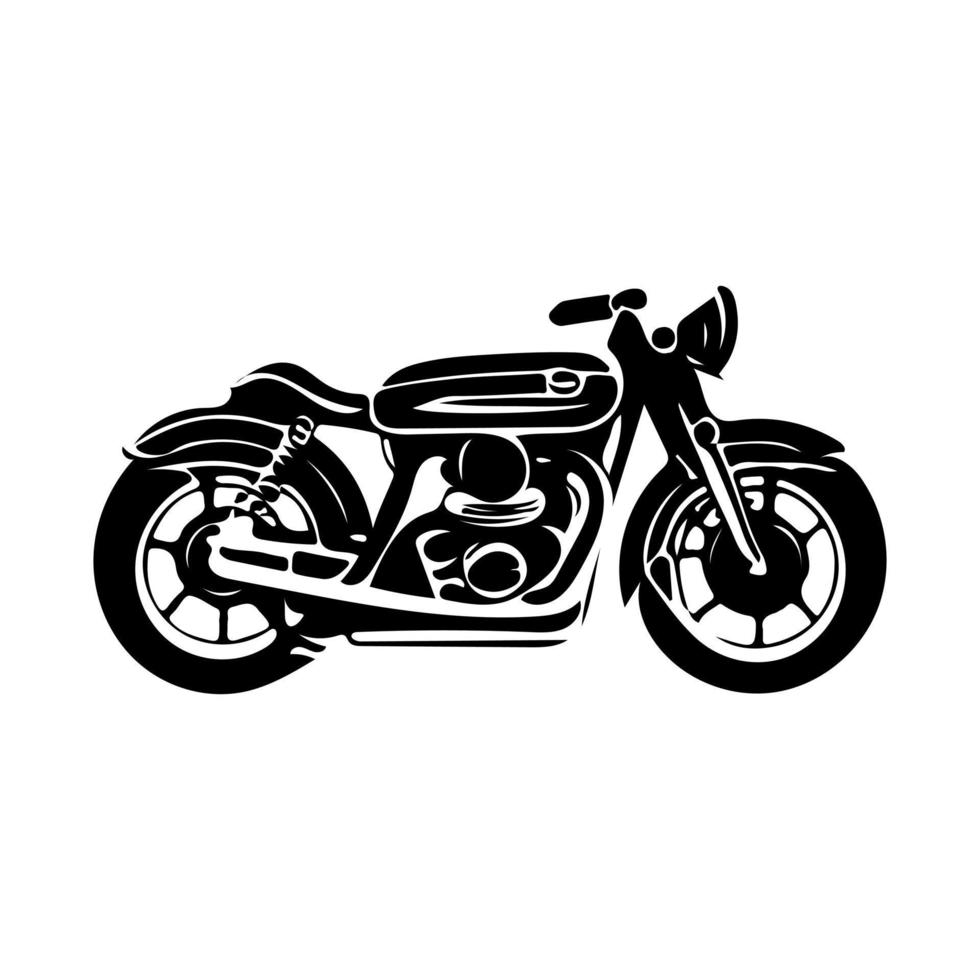 vecteur de logo de moto.