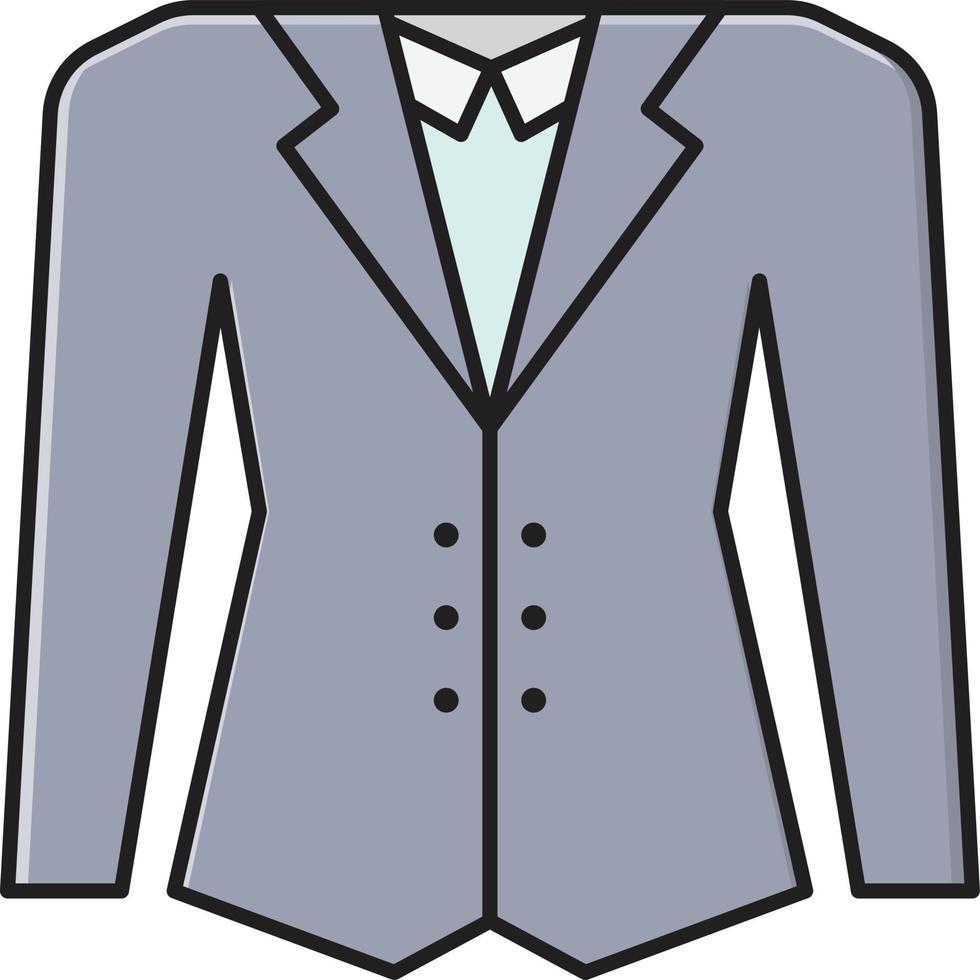 illustration vectorielle de manteau sur fond.symboles de qualité premium.icônes vectorielles pour le concept et la conception graphique. vecteur
