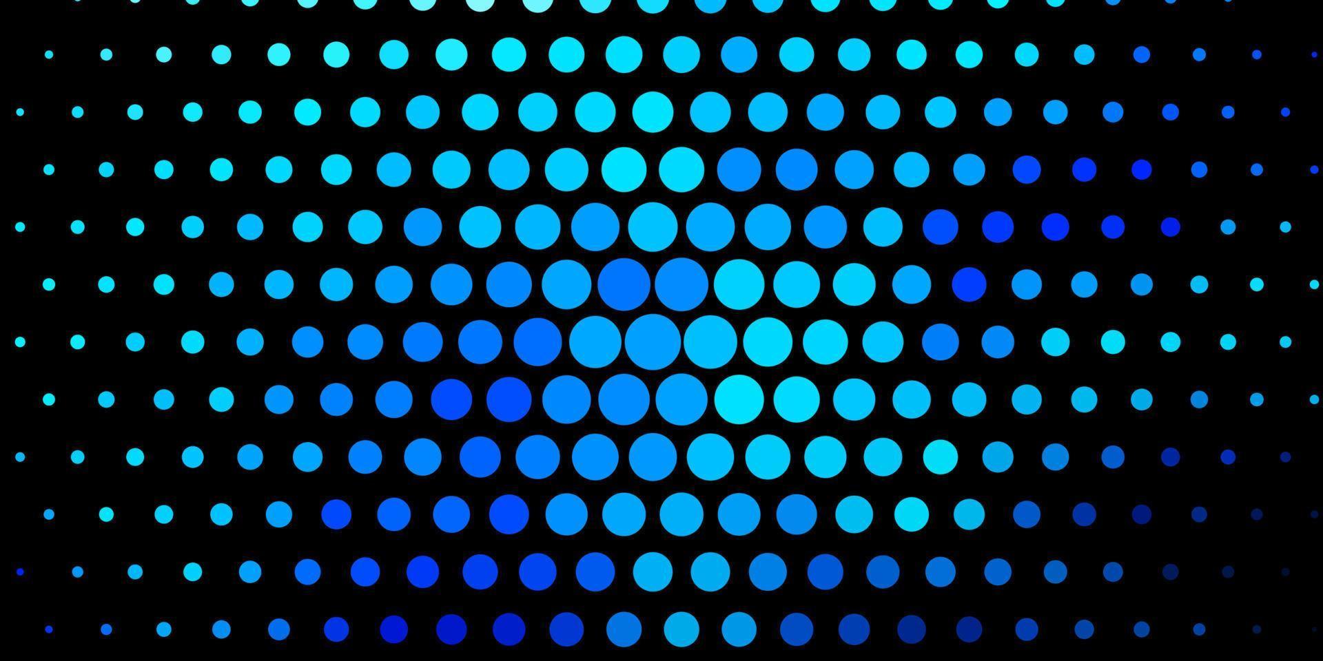 disposition de vecteur bleu foncé avec des cercles.