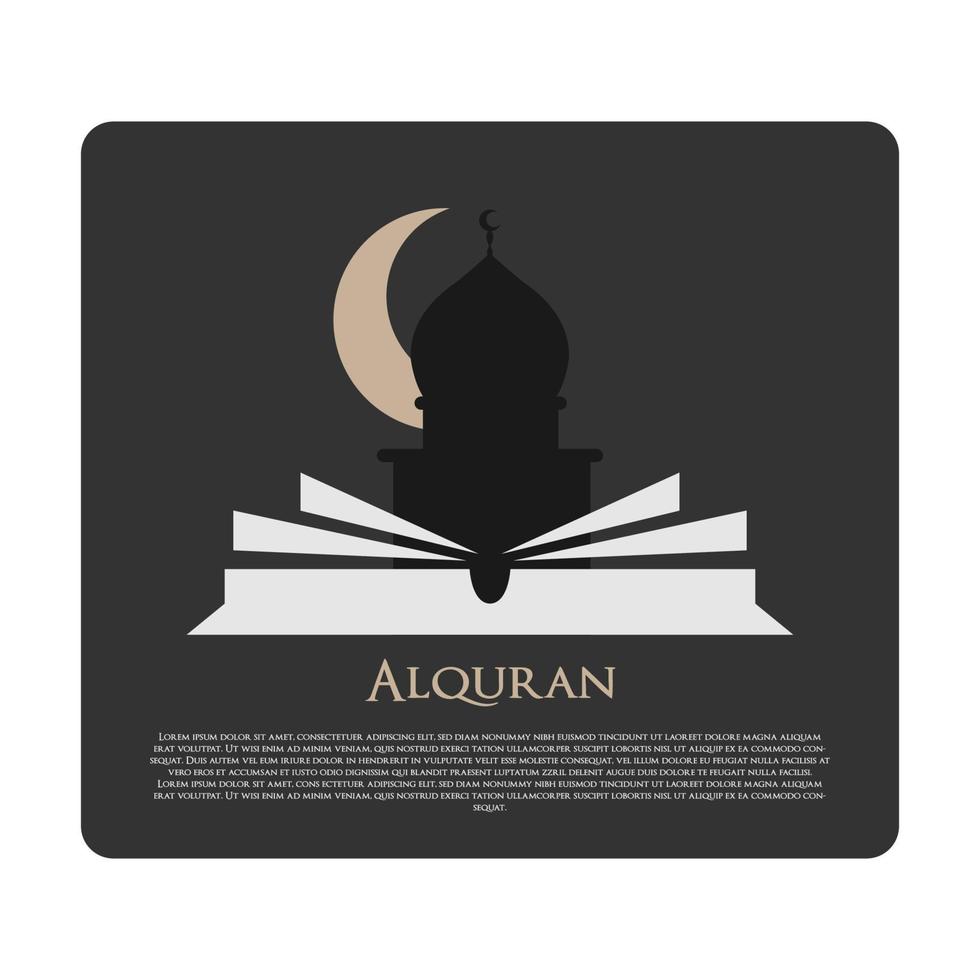 vecteur de logo alquran