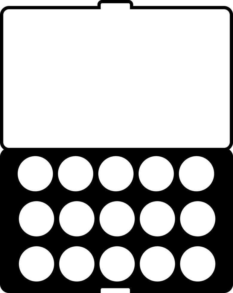 palette de surligneur, illustration, vecteur sur fond blanc