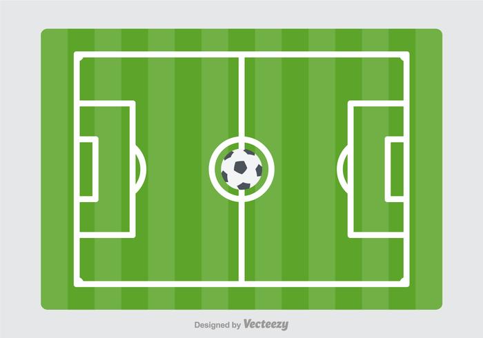 Terrain de football gratuit pour vecteur