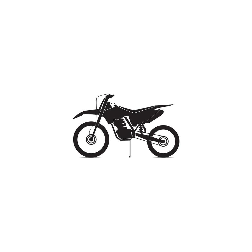 moto icône vecteur conception illustration logo
