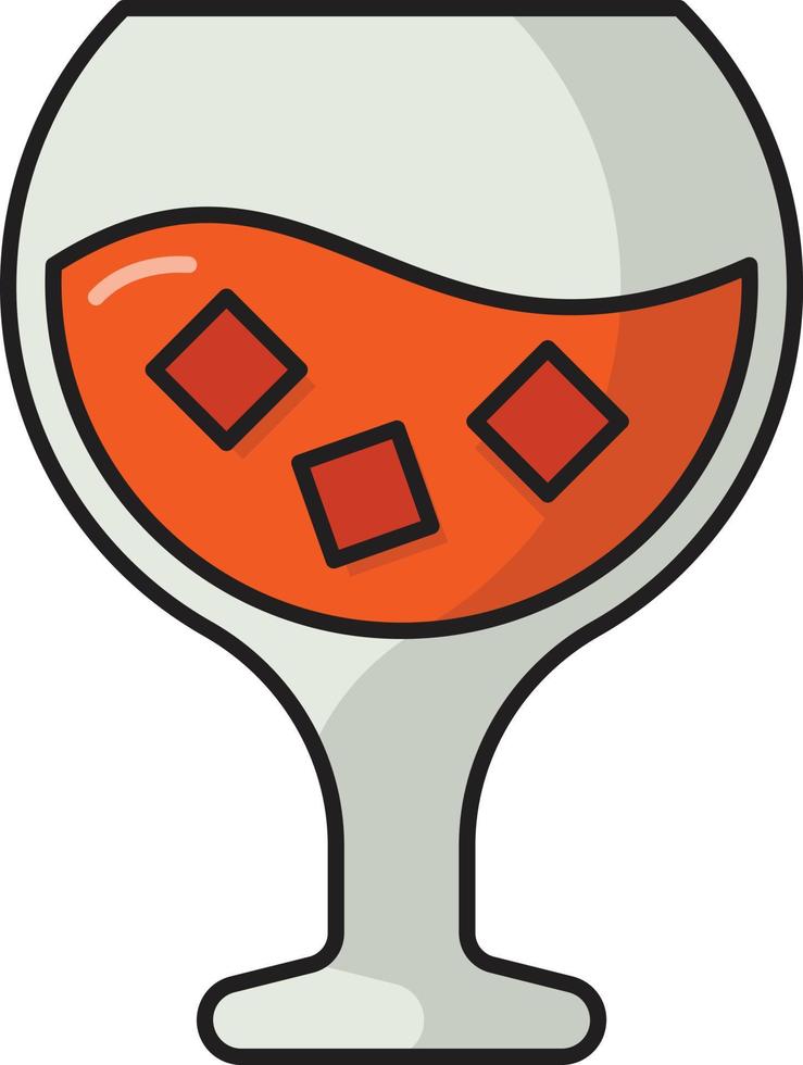 illustration vectorielle de vin sur fond.symboles de qualité premium.icônes vectorielles pour le concept et la conception graphique. vecteur
