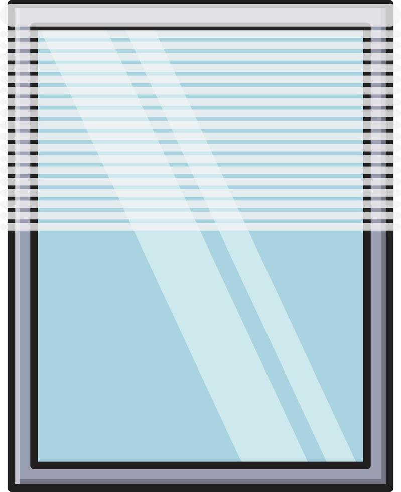 illustration vectorielle de miroir de fenêtre sur un fond. symboles de qualité premium. icônes vectorielles pour le concept et la conception graphique. vecteur