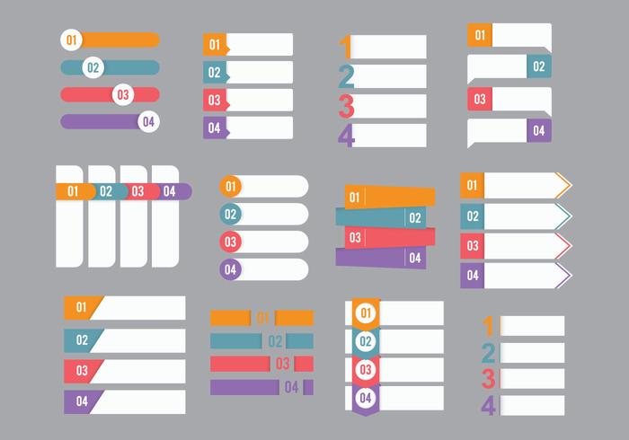 Vecteur d'éléments d'infographie gratuits