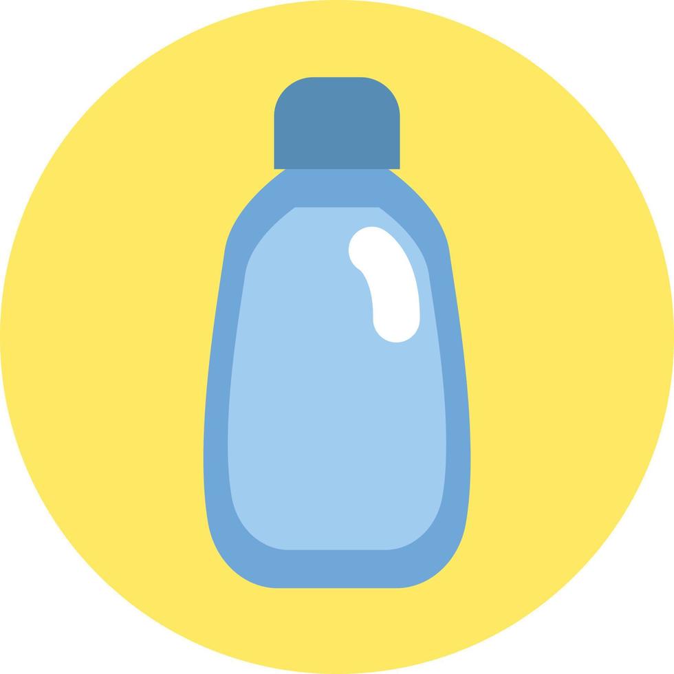 bouteille d'eau, illustration, vecteur sur fond blanc.