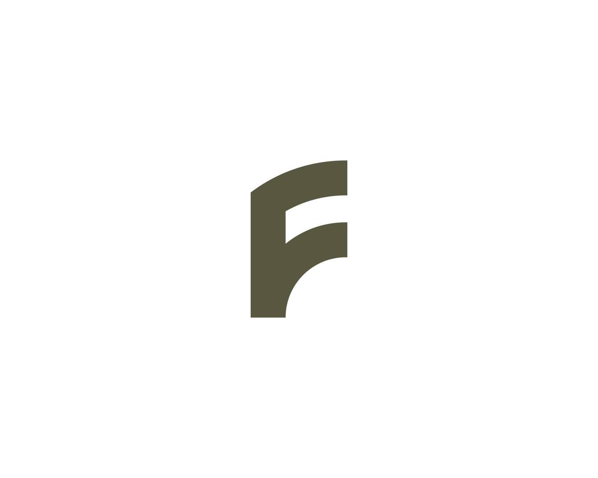 modèle de vecteur de conception de logo f