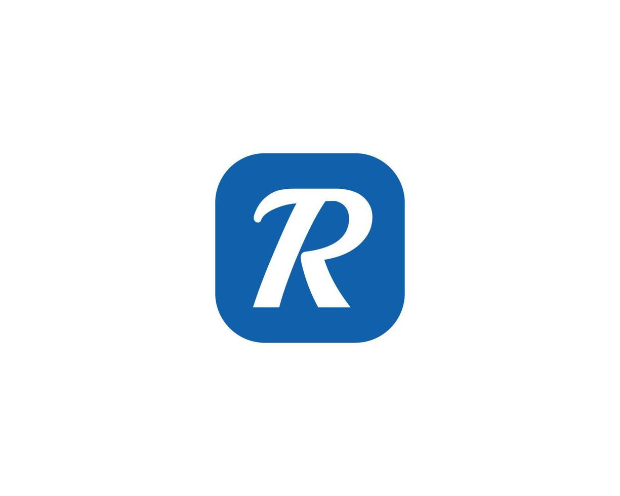 modèle de vecteur de conception de logo r