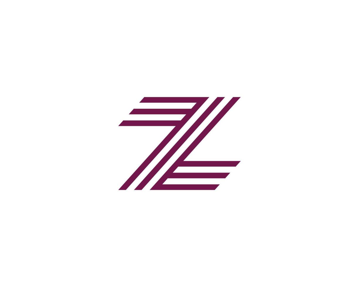 modèle de vecteur de conception de logo z