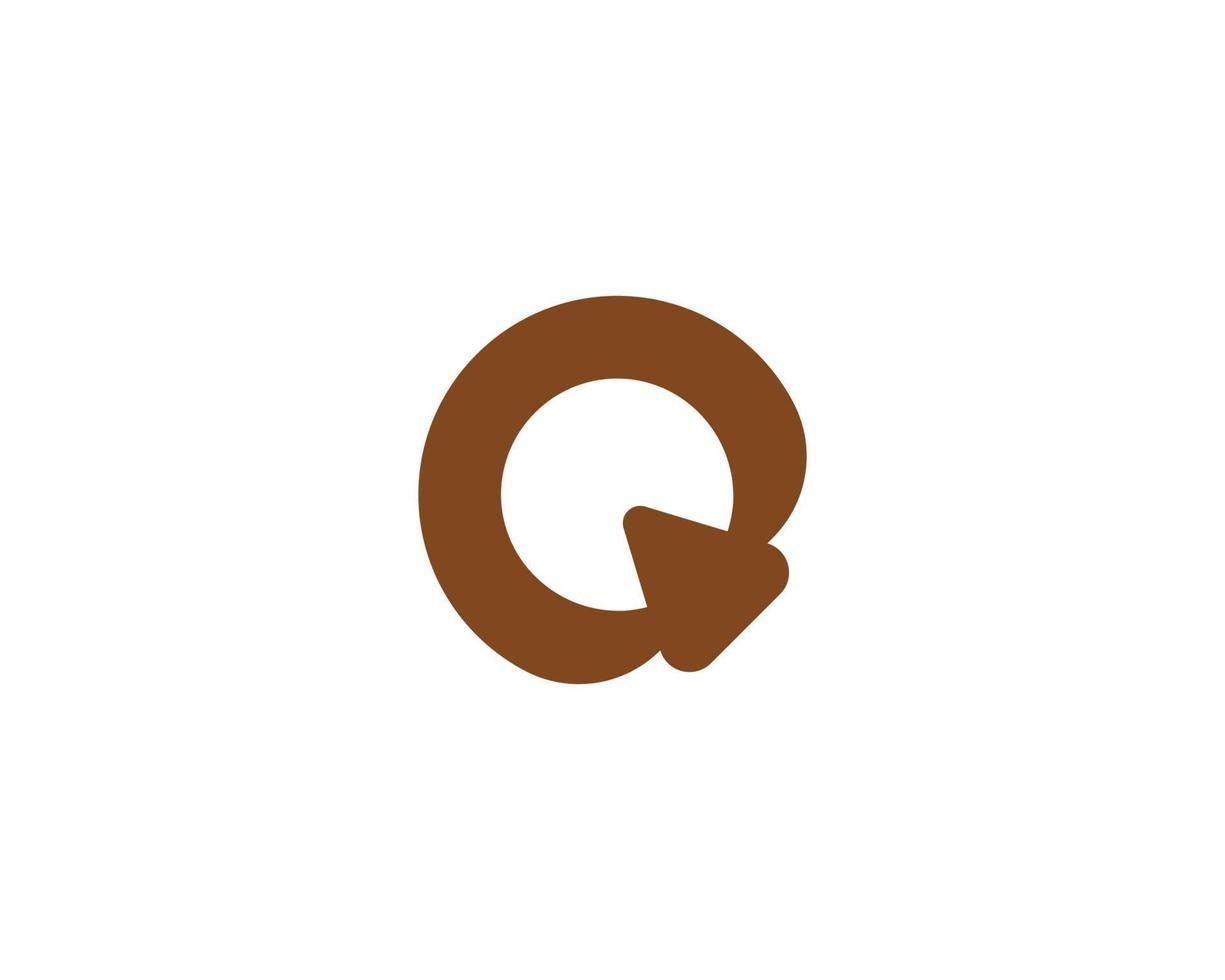 modèle de vecteur de conception de logo q