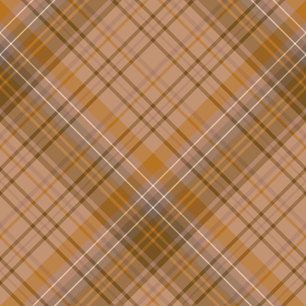 motif sans couture dans des couleurs marron discrètes pour plaid, tissu, textile, vêtements, nappe et autres choses. image vectorielle. 2 vecteur