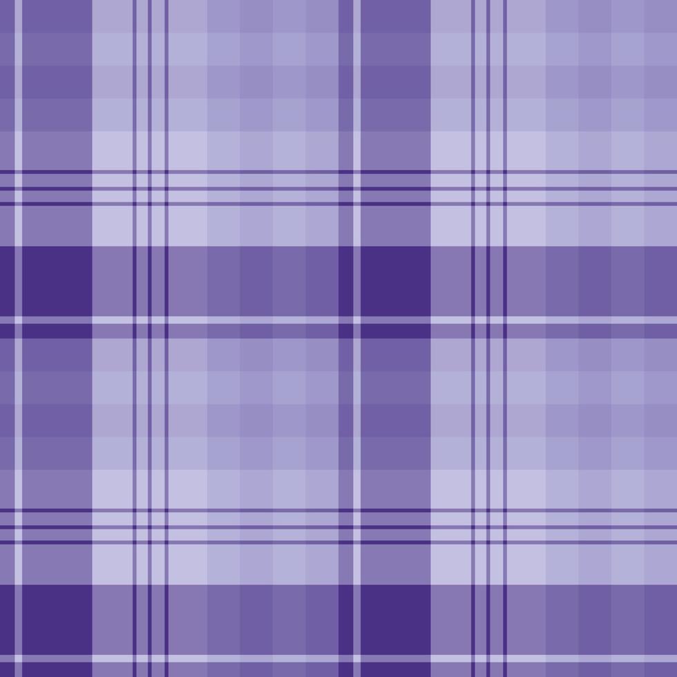 motif sans couture dans des couleurs violet clair et foncé simples pour plaid, tissu, textile, vêtements, nappe et autres choses. image vectorielle. vecteur