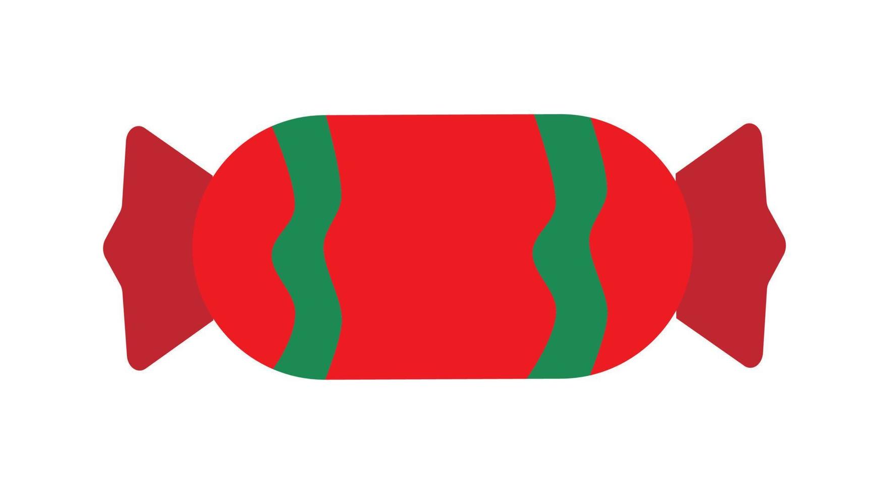 illustration vectorielle de bonbons sucrés rouges. eps 10 vecteur