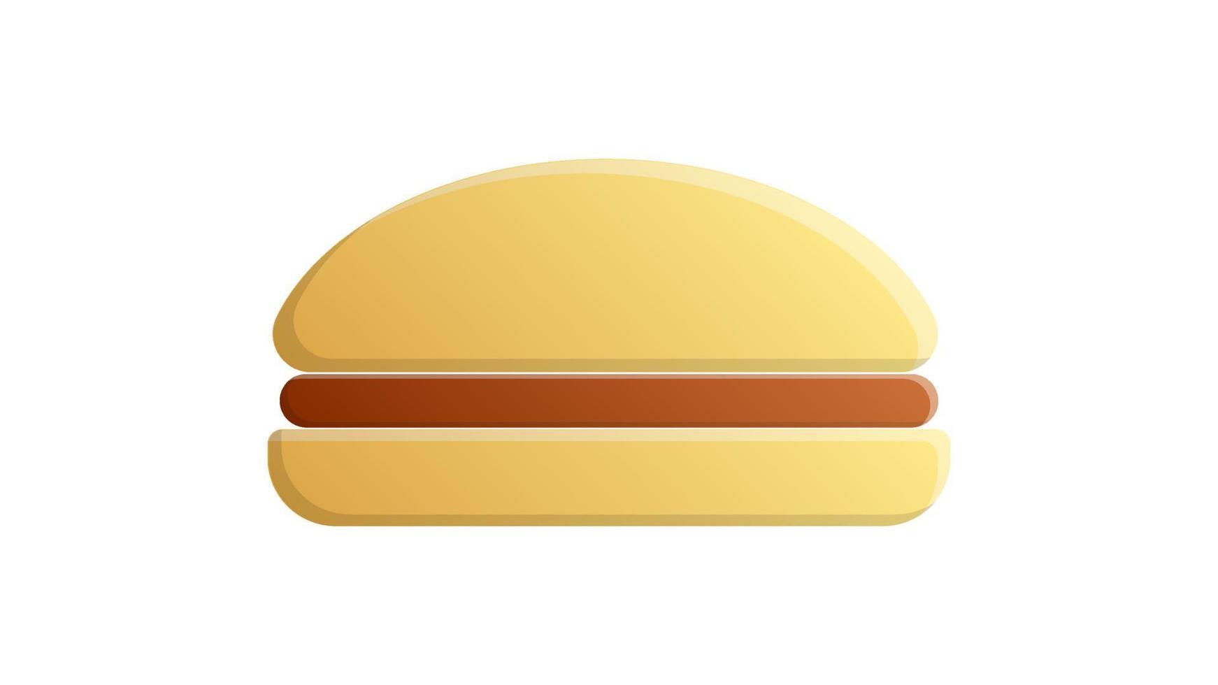 cheeseburger. illustration vectorielle dessinée à la main en style cartoon. isolé sur fond blanc. conception pour bannière, affiche, carte, impression, menu vecteur