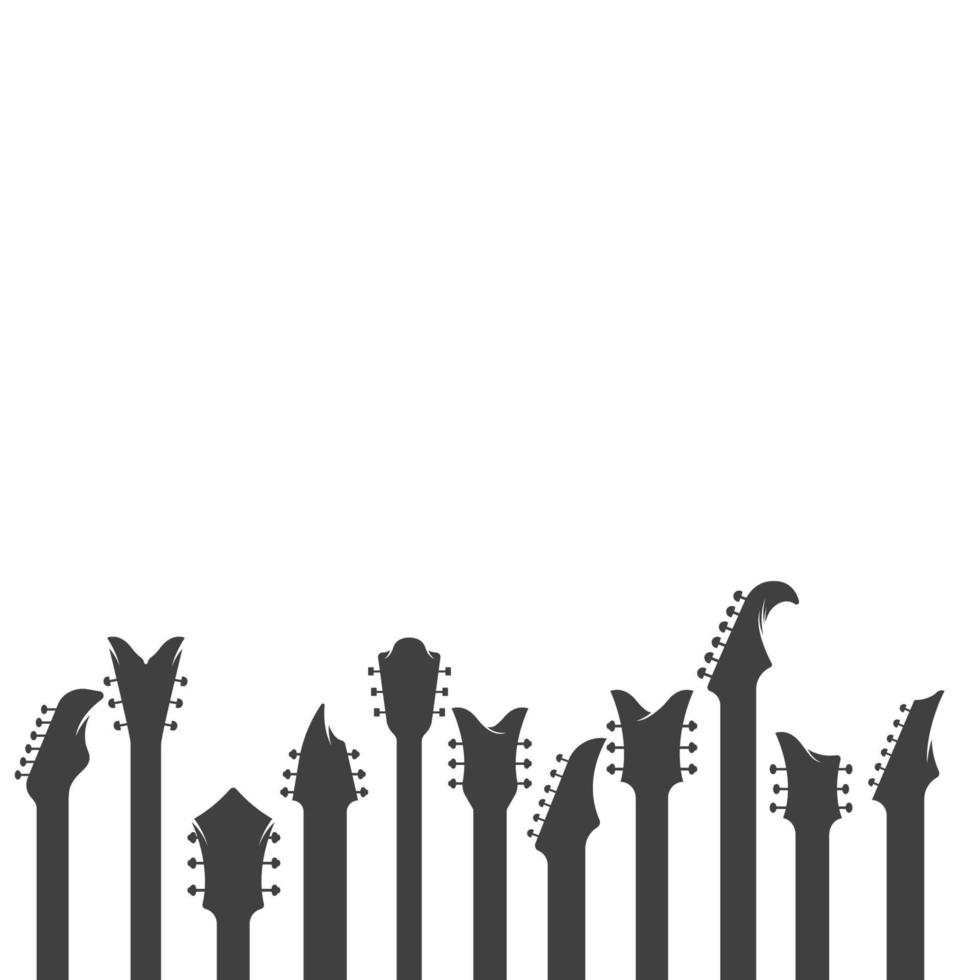 illustration d'icône de vecteur de guitare