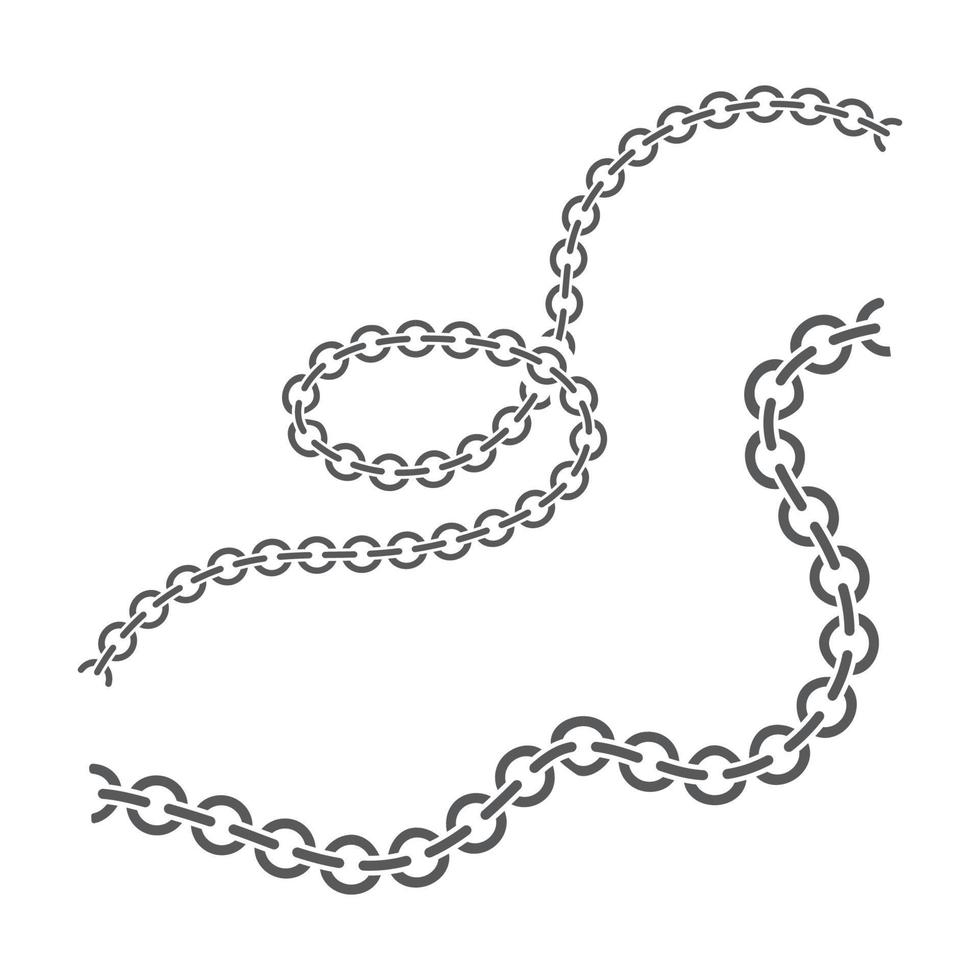 conception d'illustration vectorielle de chaîne vecteur