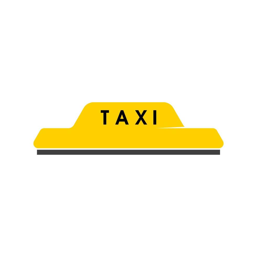 conception d'illustration d'icône de vecteur de taxi