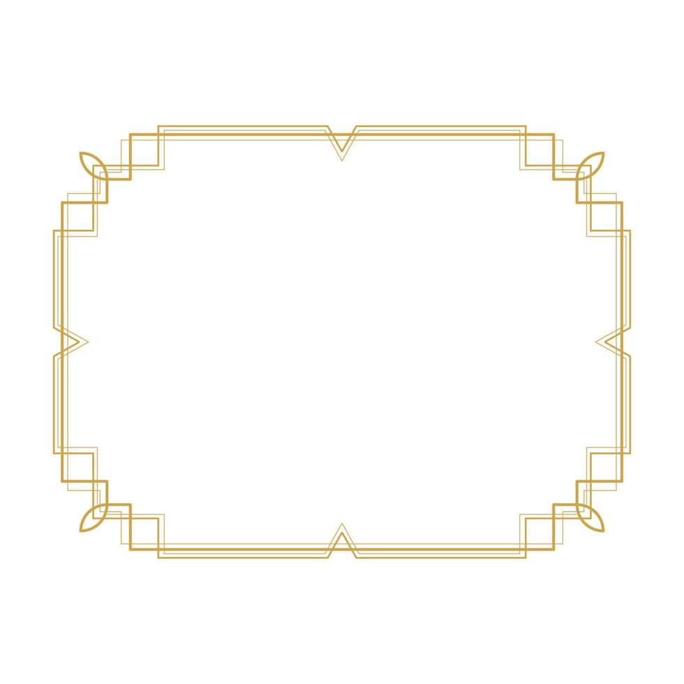 conception d'illustration vectorielle frontière vecteur