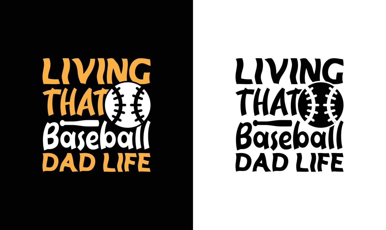 conception de t-shirt de citation de baseball, typographie vecteur