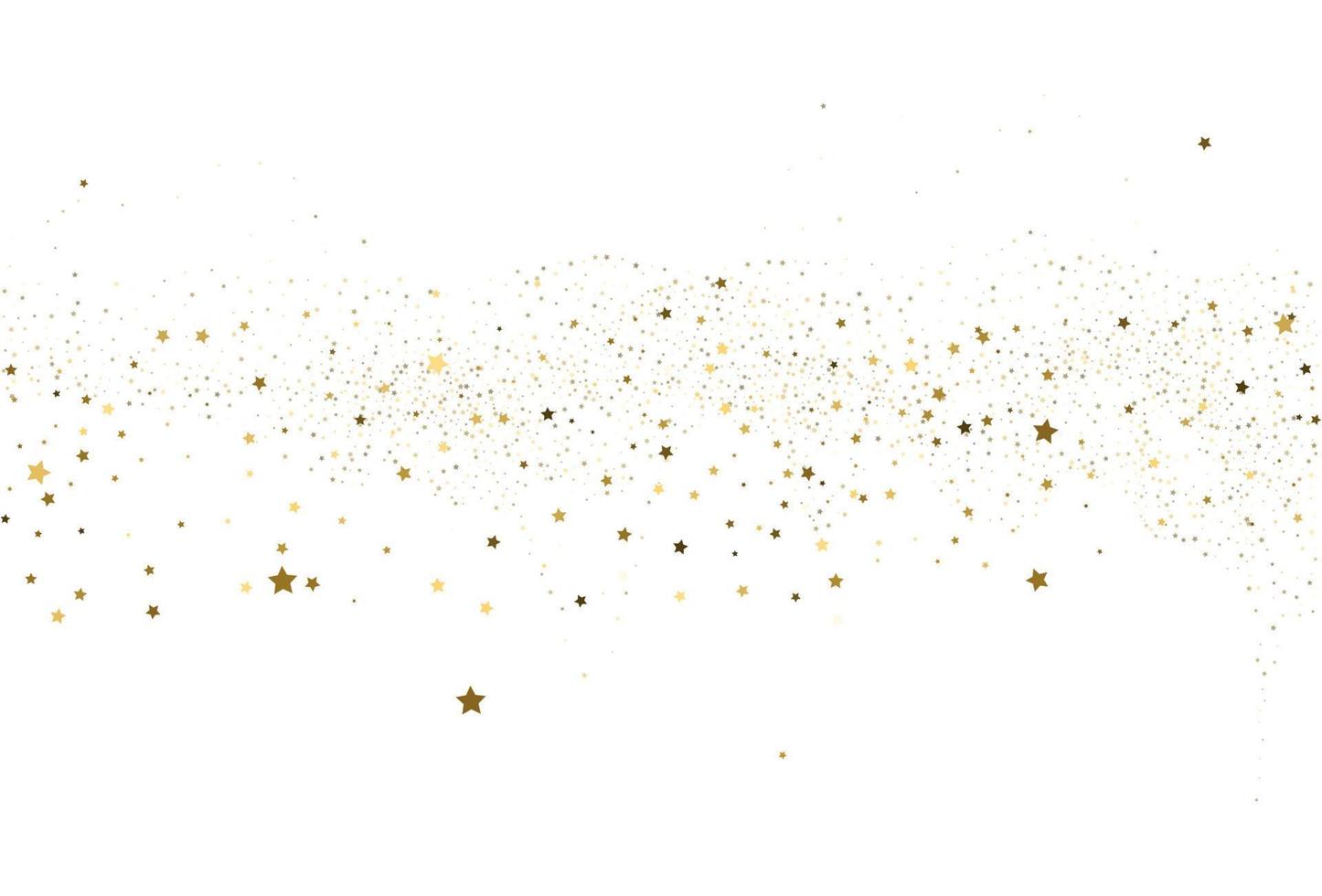 texture de confettis de paillettes d'or clair vecteur