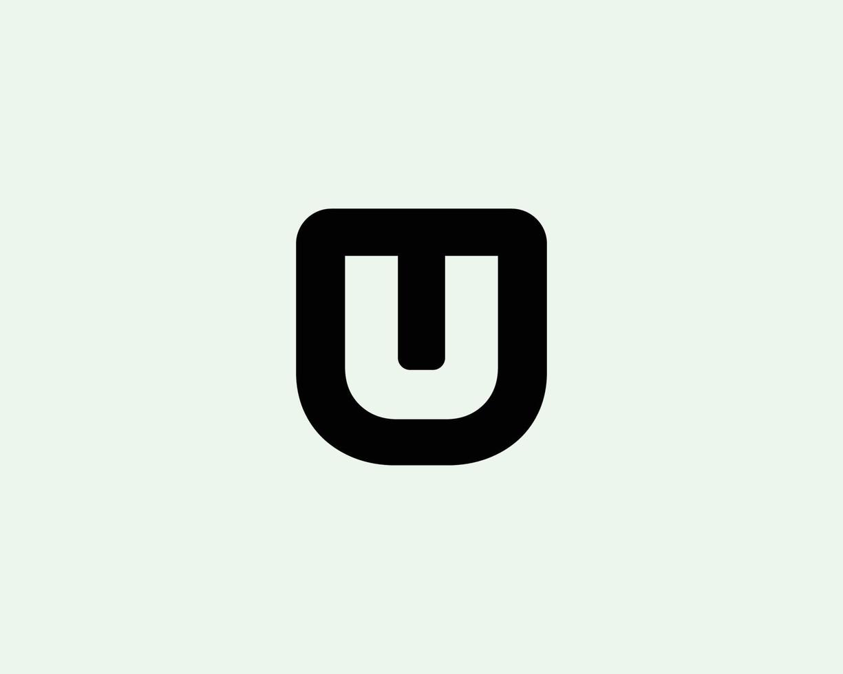 modèle de vecteur de conception de logo u