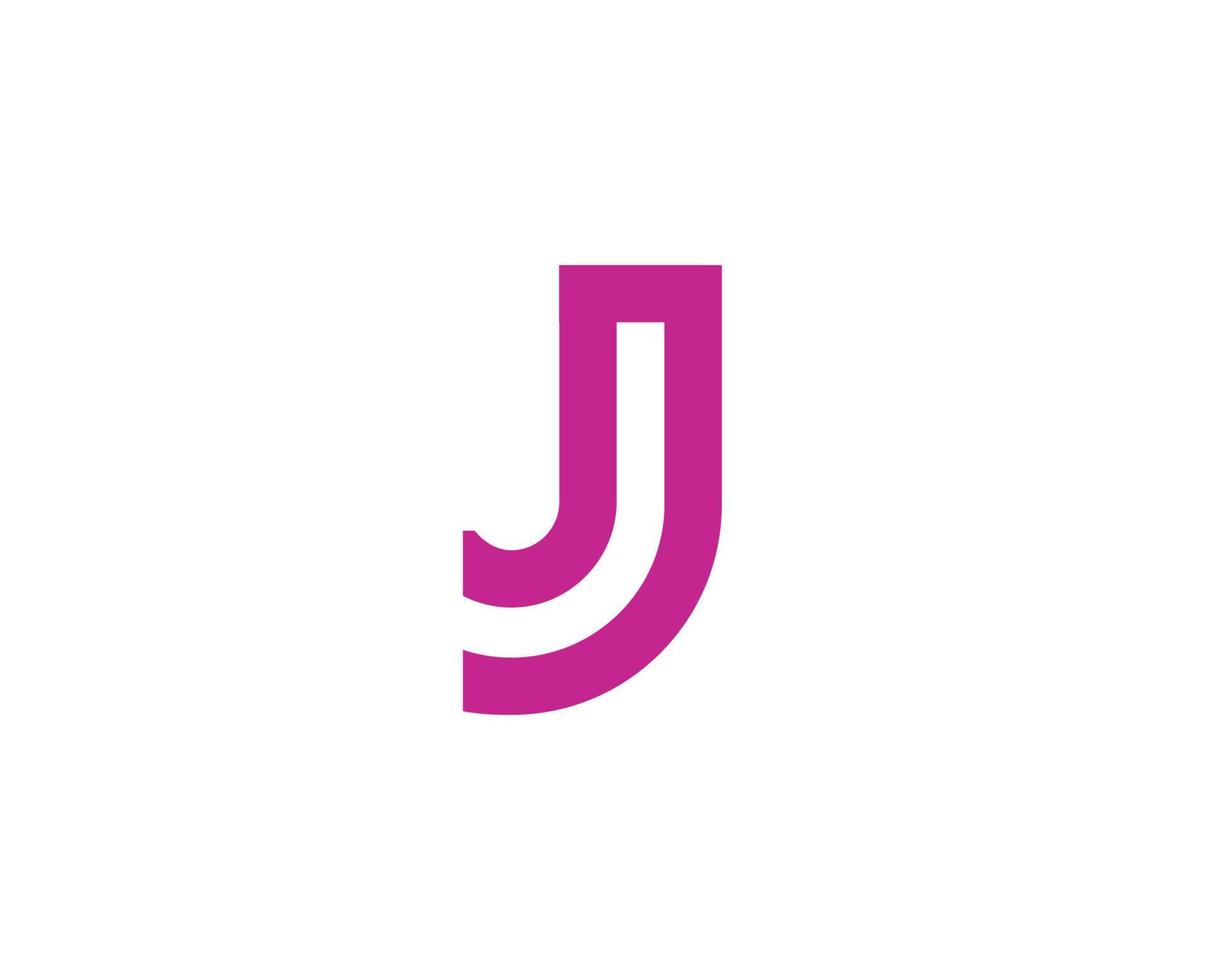 modèle de vecteur de conception de logo j