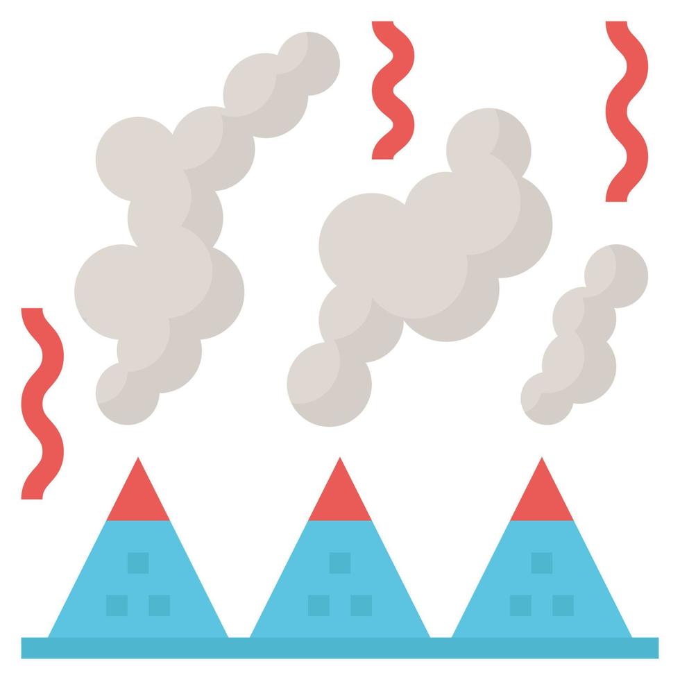 icône de clip art moxibustion vecteur