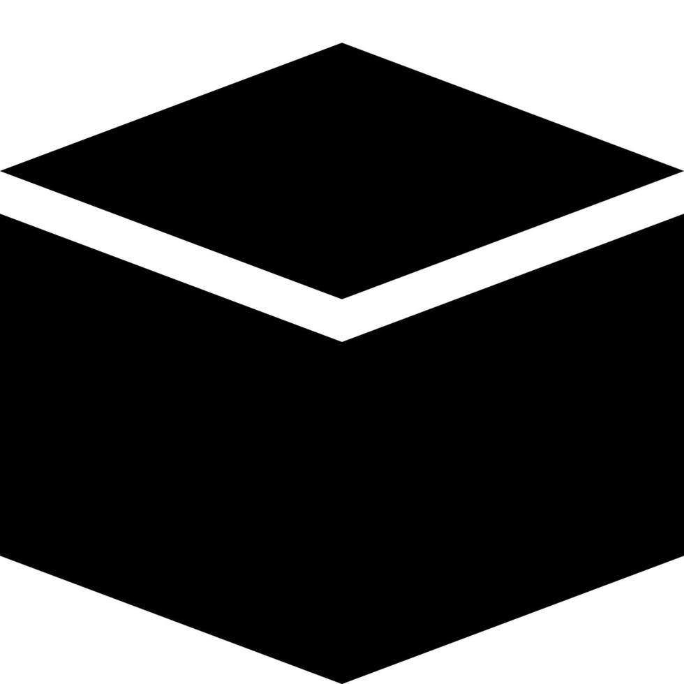 cube bloc boîte expédition clipart icône vecteur