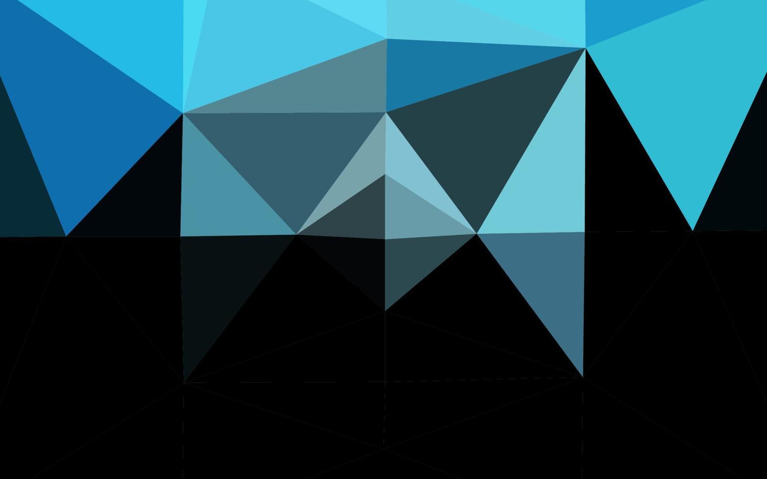 motif de mosaïque abstraite de vecteur bleu foncé.