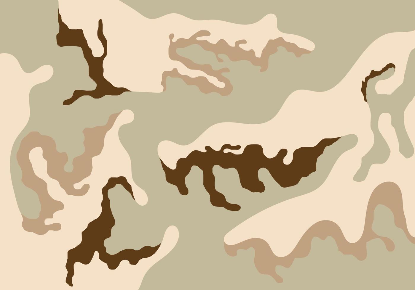 conception de modèle de soldat de camouflage, uniforme camo désert impression vêtements soldat de l'armée brun conception de modèle fond illustration vectorielle vecteur