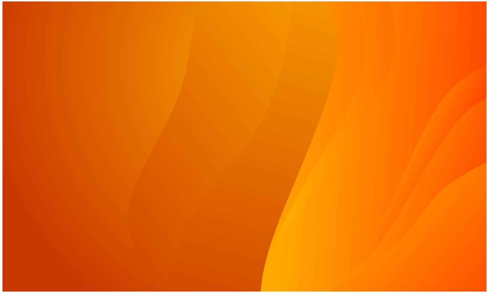 abstrait dégradé orange. conception abstraite pour affiches, bannières, brochures, dépliants, cartes, brochures, web, etc. vecteur