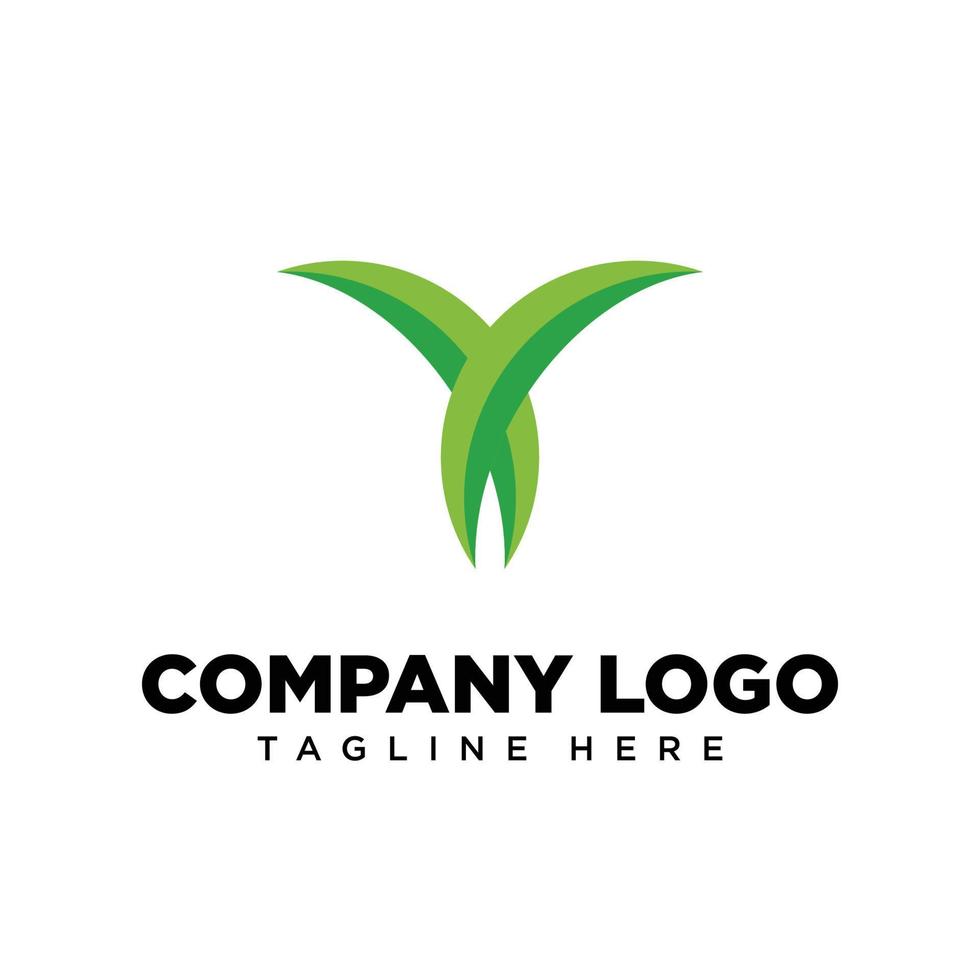 lettre de conception de logo y adaptée à l'entreprise, à la communauté, aux logos personnels, aux logos de marque vecteur