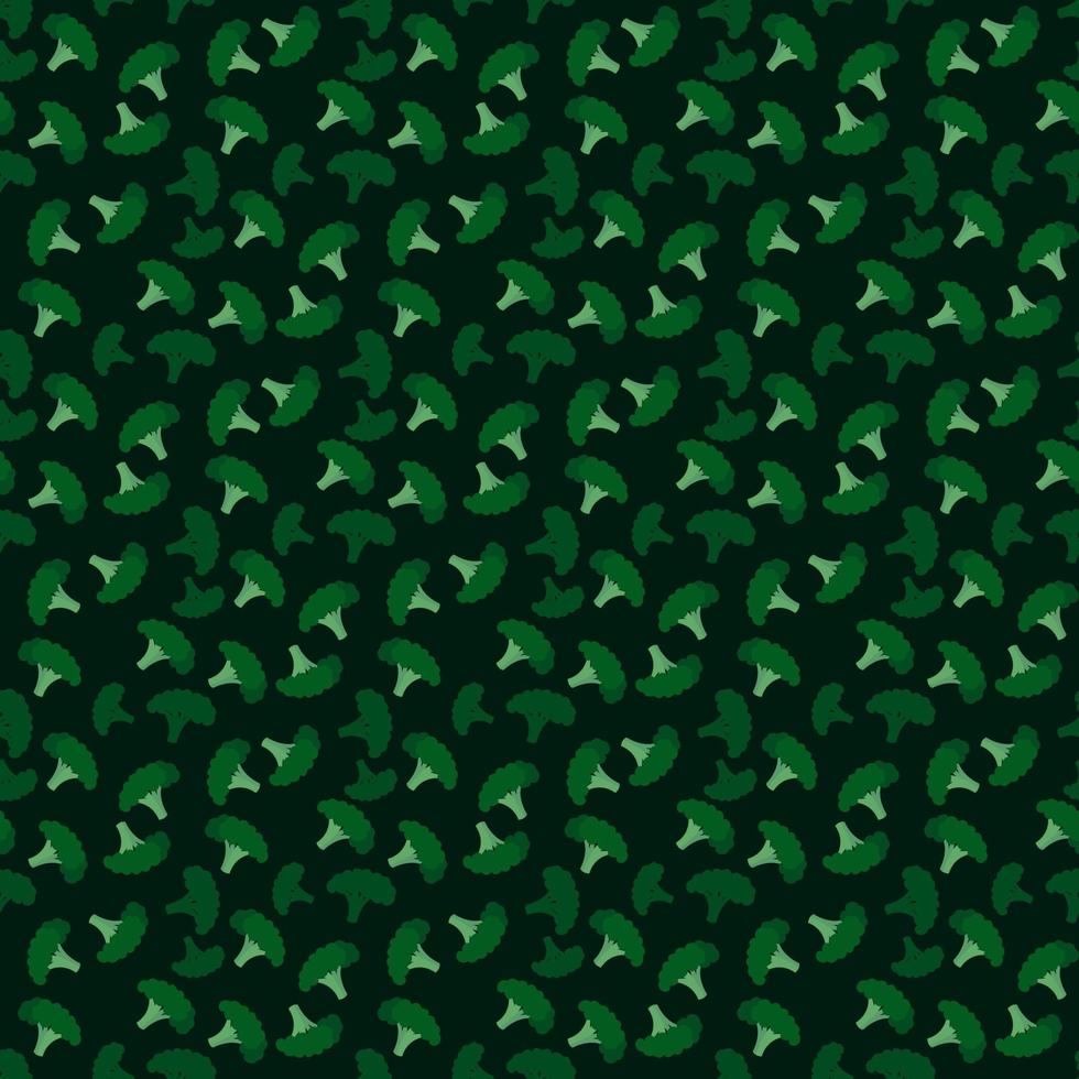 Motif brocoli , illustration, vecteur sur fond blanc