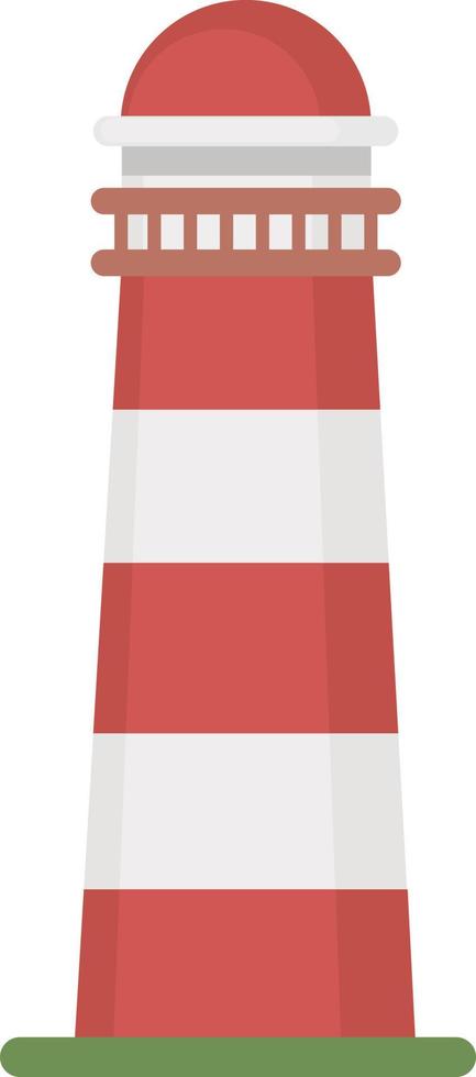 phare, illustration, vecteur sur fond blanc.