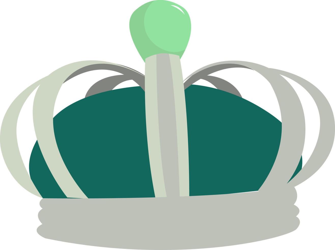 couronne royale, illustration, vecteur sur fond blanc.