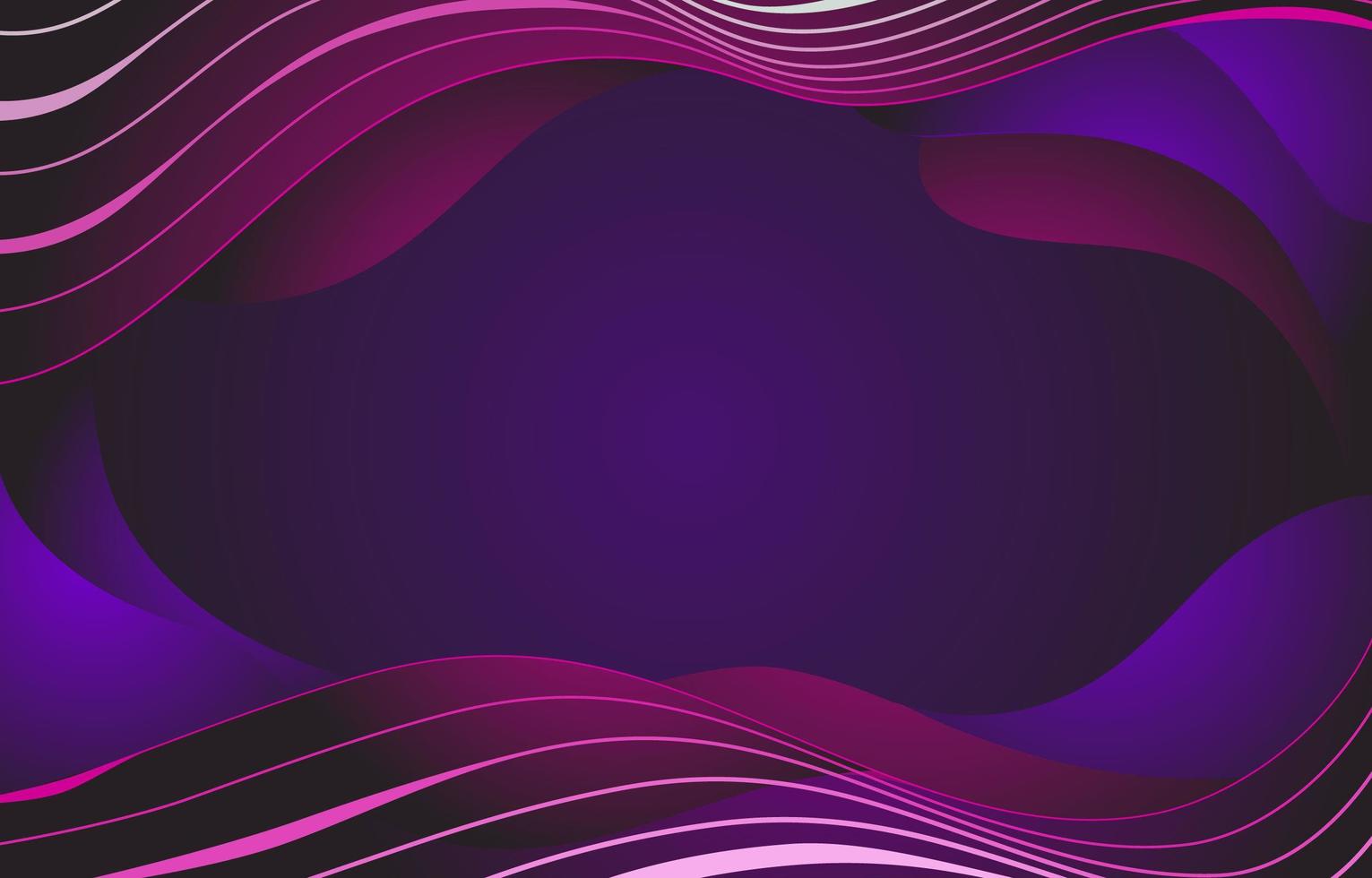 dégradé magenta et violet avec une vague de néon subtile vecteur