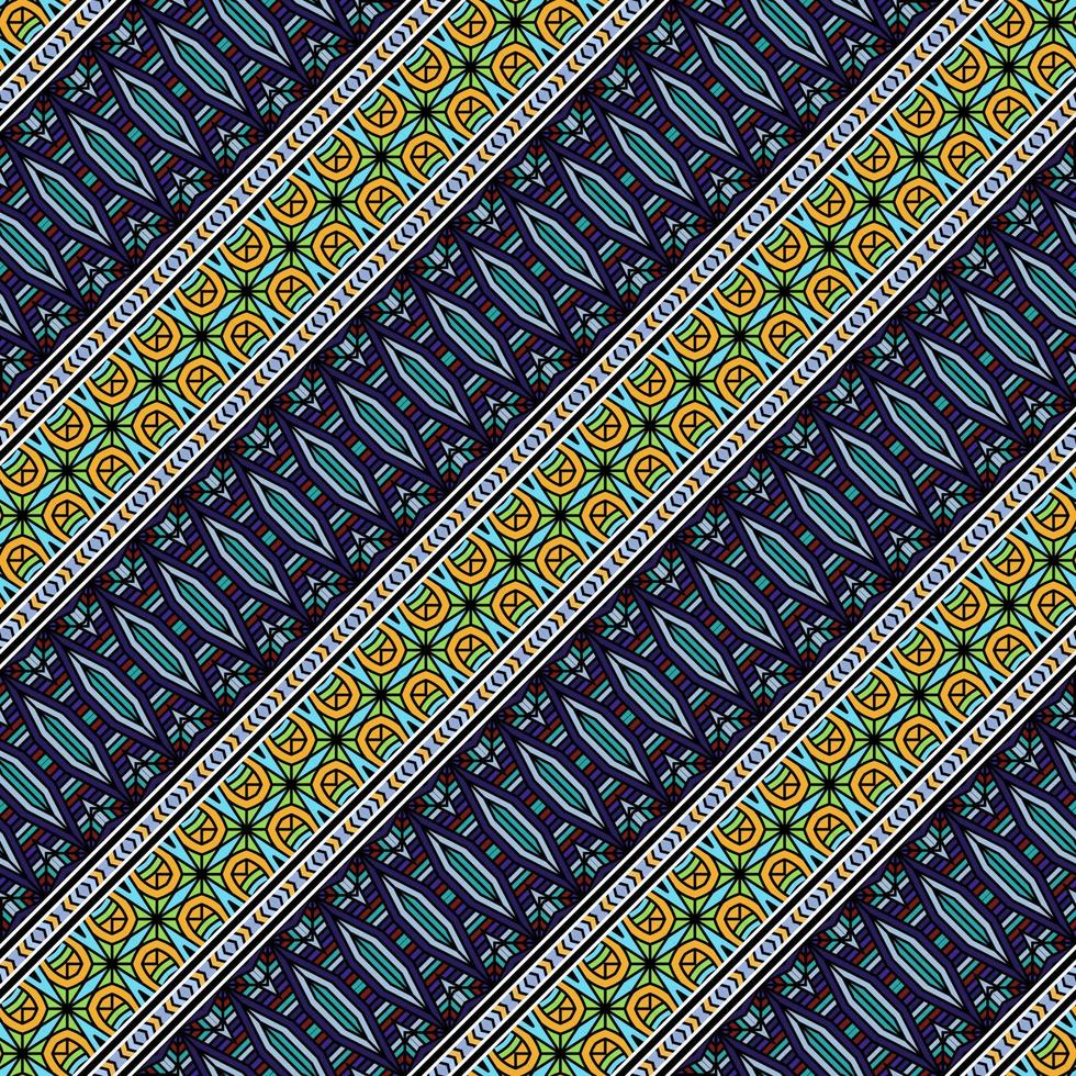 fond de motif ethnique batik moderne élégant vecteur