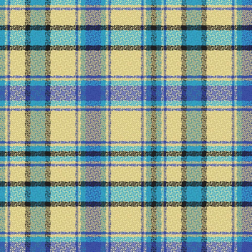 motif de couleur rétro tartan ou plaid. vecteur