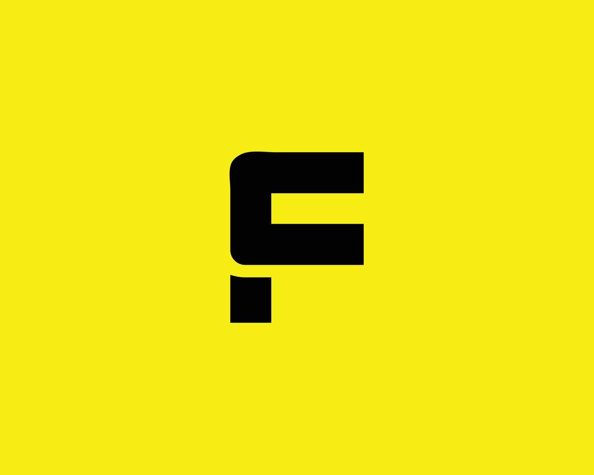 modèle de vecteur de conception de logo fc cf