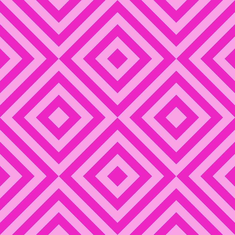 géométrie losange zig zag vecteur modèle sans couture, ornement de ligne à chevrons de couleur rose abstrait illustration d'arrière-plan pour l'impression textile de tissu uni tartan de flanelle, papier peint et emballage en papier