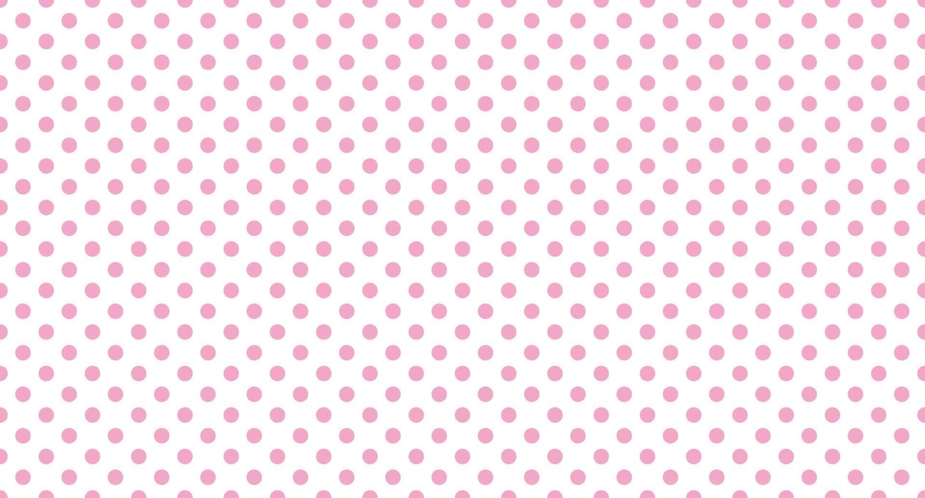 motif à pois sans couture. texture répétitive de vecteur. pois avec fond pastel de couleur. motif à pois rose. texture d'emballage de polka rose. illustration vectorielle vecteur