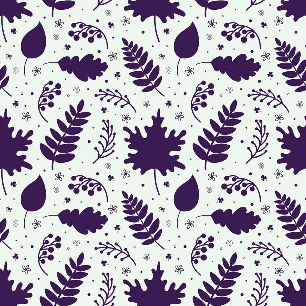 illustration de motif floral vecteur