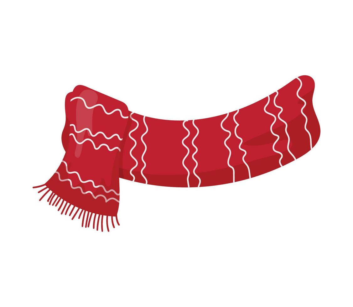 illustration vectorielle de foulard vecteur