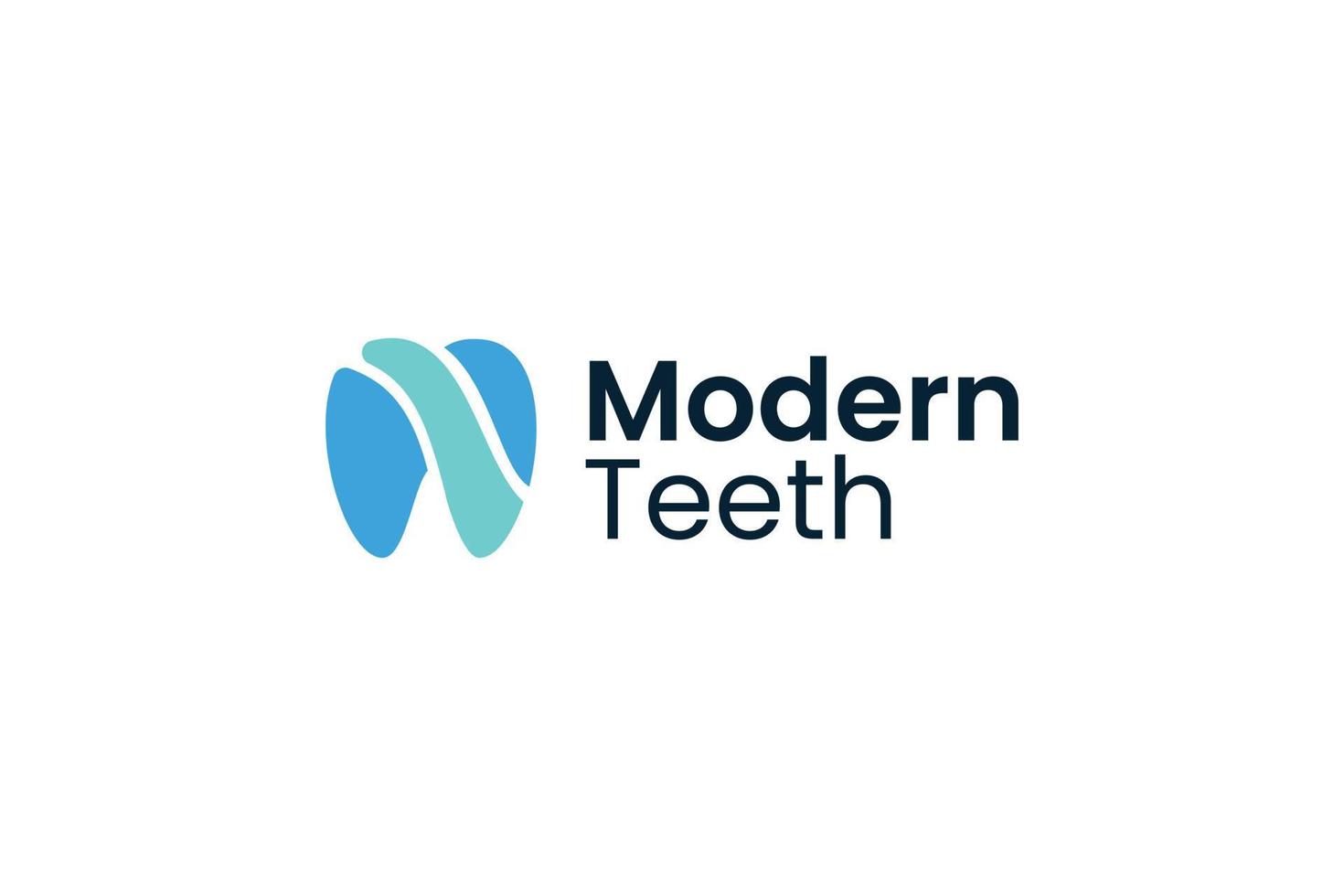 création de logo d'hygiène dentaire des dents vecteur