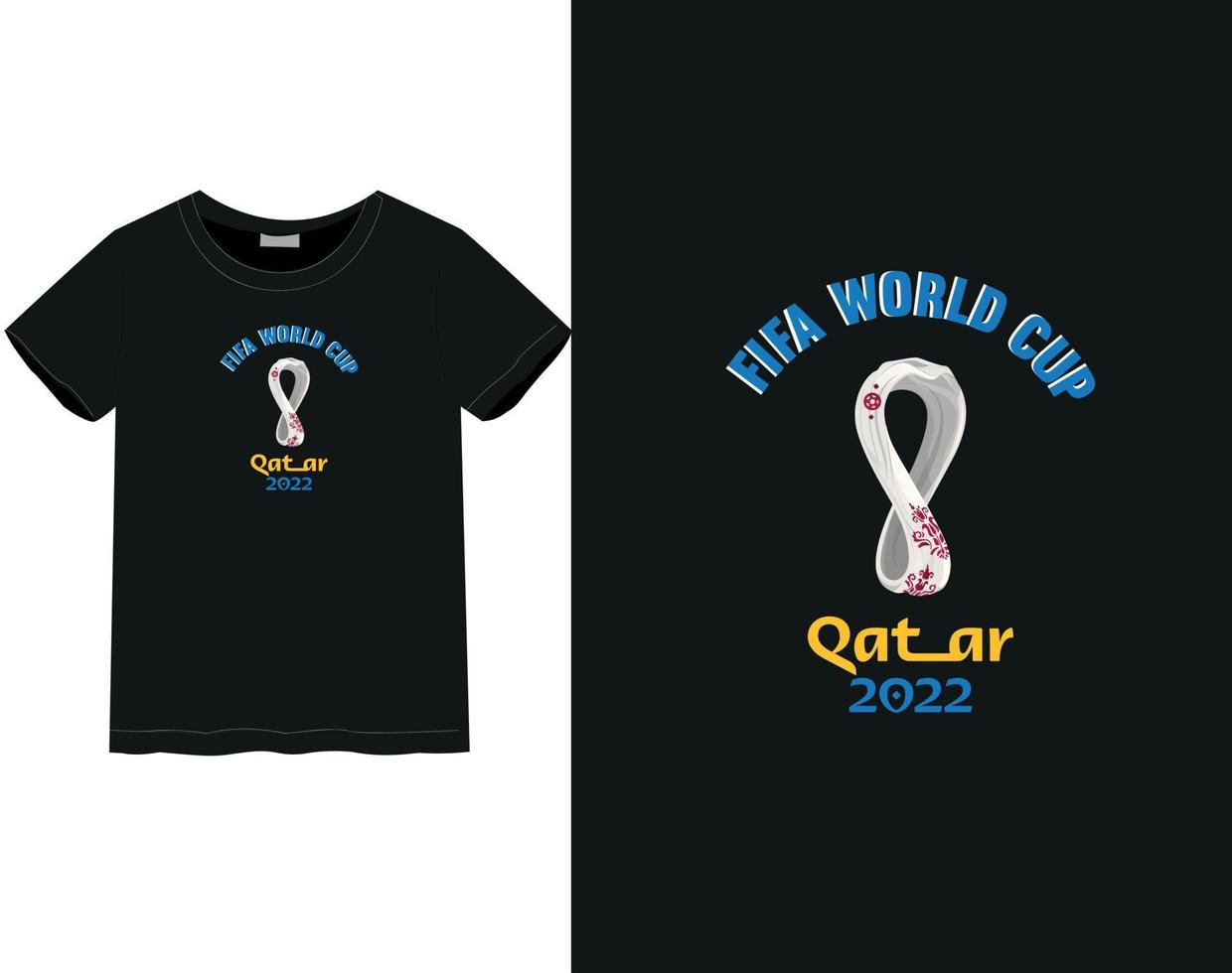 tee shirt coupe du monde fifa vecteur